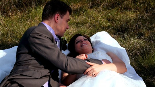 Film trouwceremonie Eric en Charlena in Huize Kernhem
