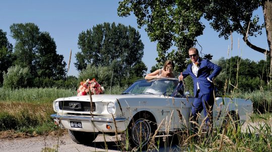 Trouwfilm Johan en Anne op kasteel Wijk bij Duurstede