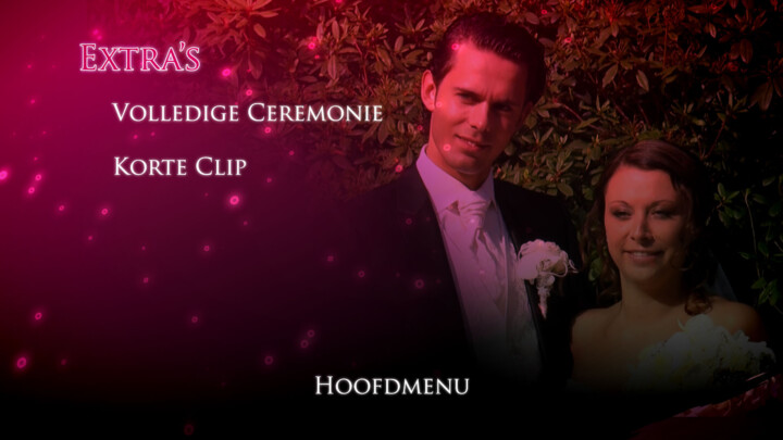DVD en Blu-ray menu voor een betoverende opening - Extra's