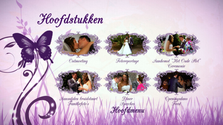 Vrolijk en kleurrijk DVD en Blu-ray menu - Hoofdstukken