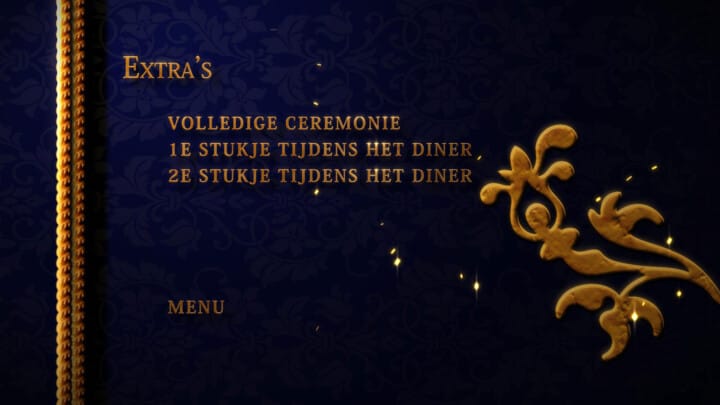 DVD en Blu-ray menu in filmstijl - Extra's