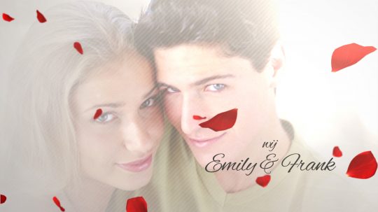 Digitale Save the Date - Rose Petals