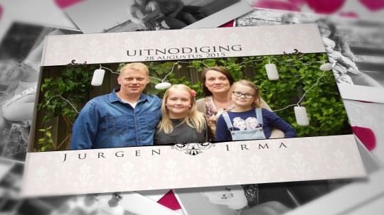 Digitale uitnodiging huwelijk - Jurgen en Irma - Heemskerk