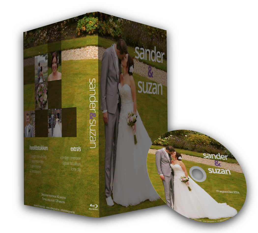 Finishing touch voor het DVD en Blu-ray menu - Modern