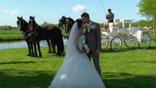Videograaf trouwfilm bruiloft Bunschoten-Spakenburg, Zeewolde - Thomas en Annette