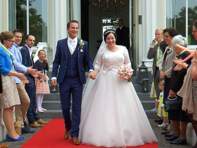 Videograaf trouwfilm Ceremonie Huize Scherpenzeel