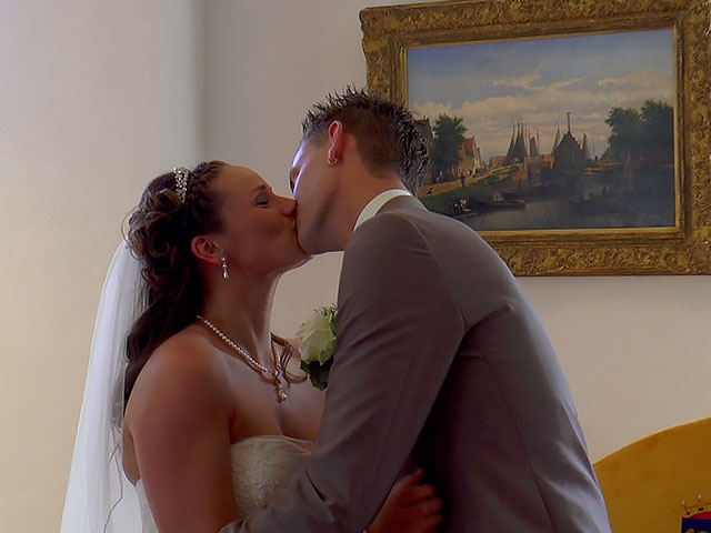Videograaf trouwfilm Thomas en Annette - Burgerlijk huwelijk en kerkelijke inzegening